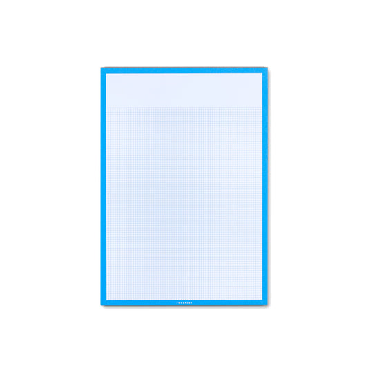 Fox & Poet Notizblock A5 blau