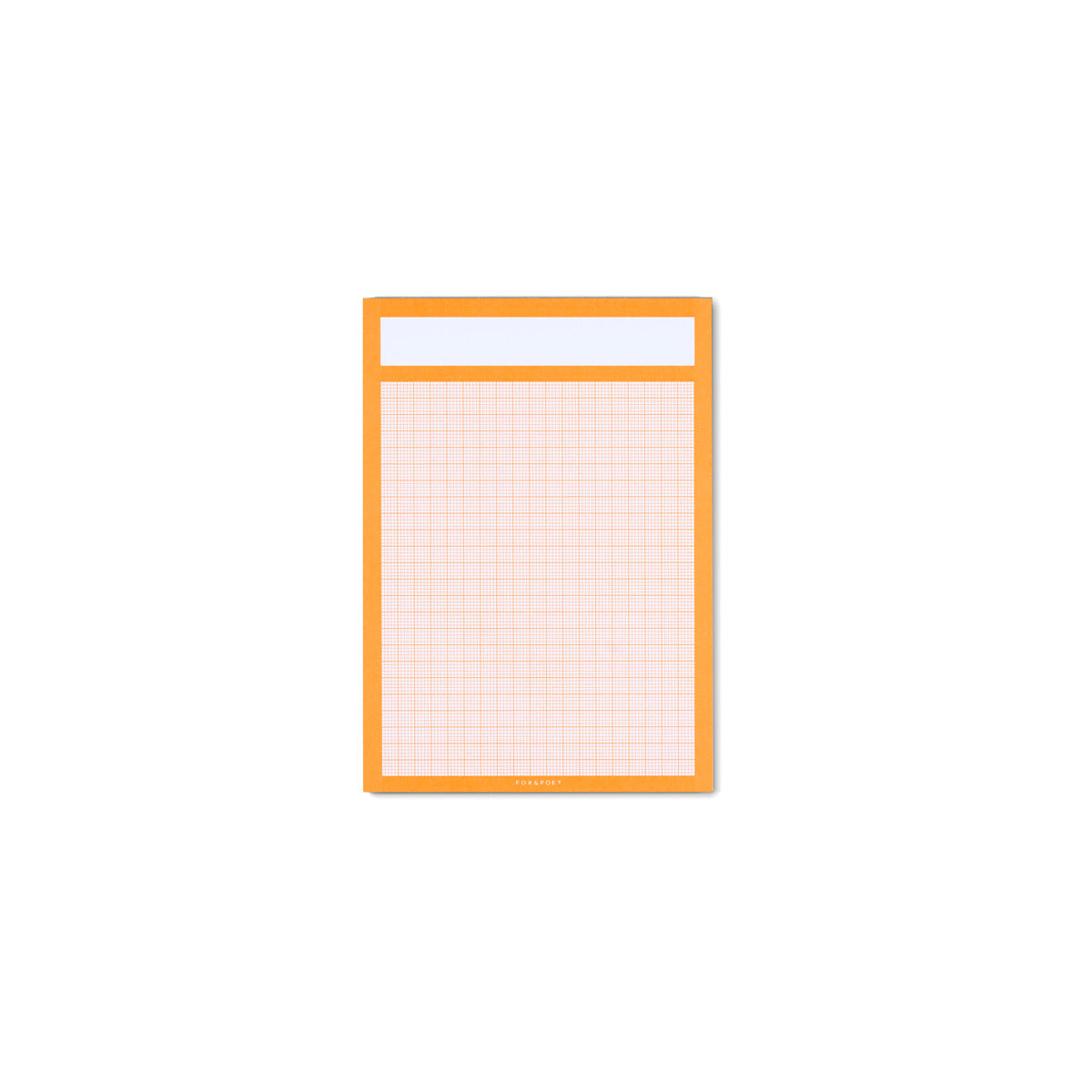 Fox & Poet Notizblock A6 neon