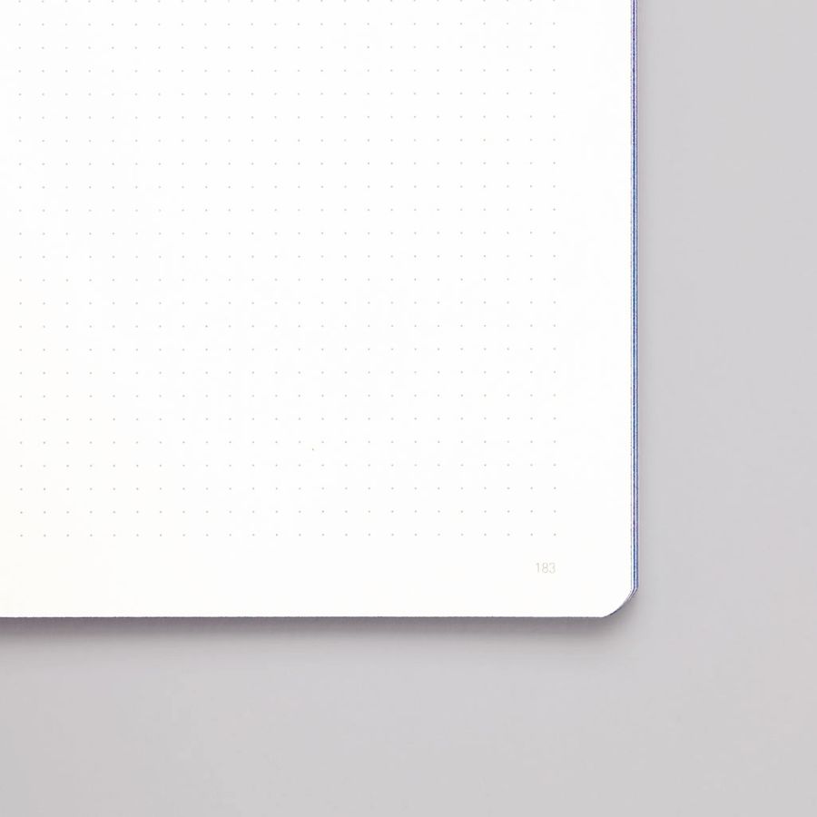 Nuuna Notizbuch Fluid Chrome