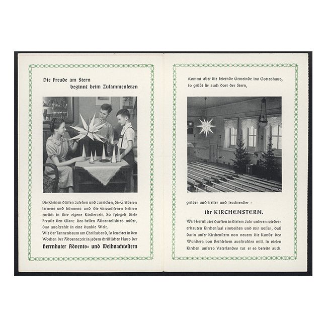 Herrnhuter I4 Innenstern 40 cm rot