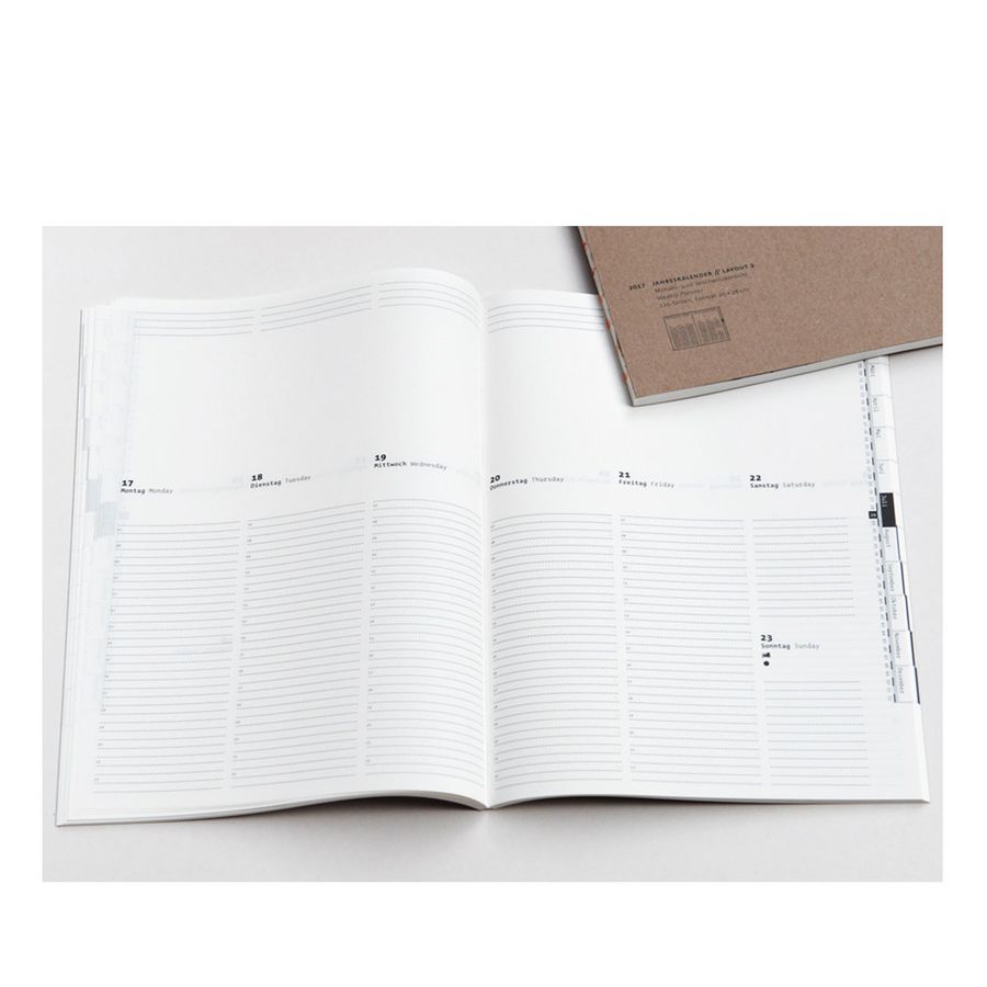Roterfaden Kalender 2026 A4