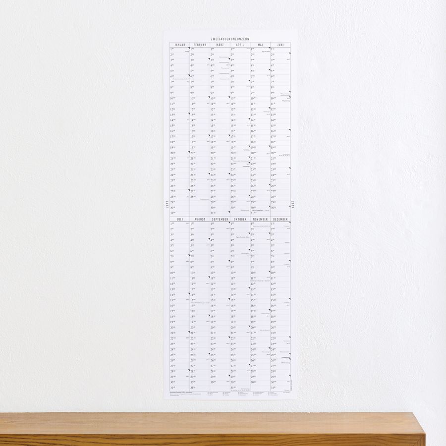 Von Laufenberg Langer Wandkalender 2026