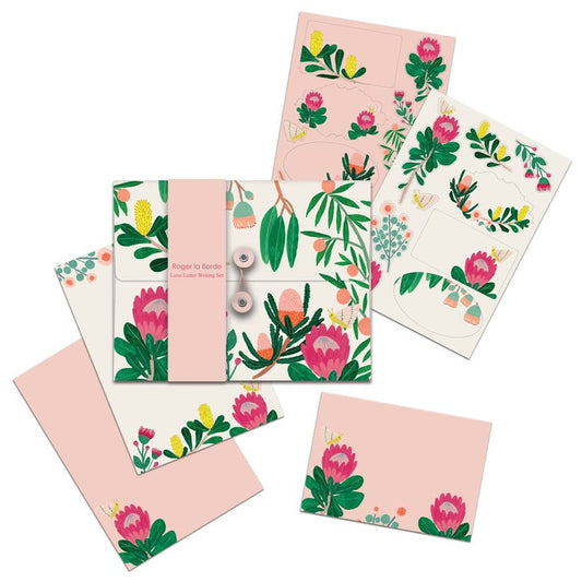 Roger la Borde Briefpapier-Set Protea